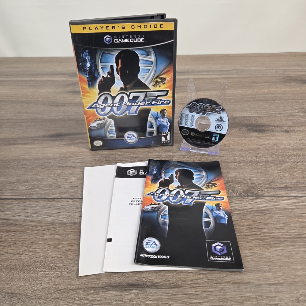 James Bond 007 in Agent Under Fire Player's Choice (Nintendo GameCube, 2003) CIB
